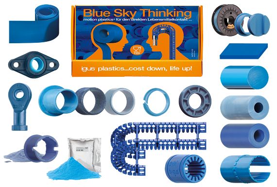 Scatola di campioni "Blue sky thinking"