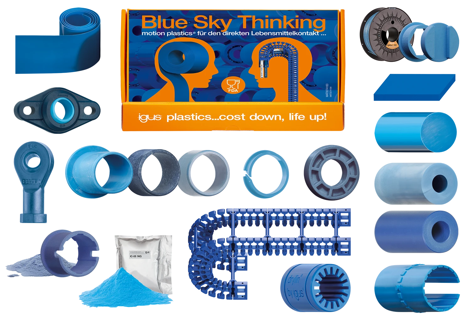 Caja de muestras Blue Sky Thinking