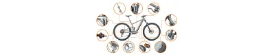 igus Gleitlager am Fahrrad