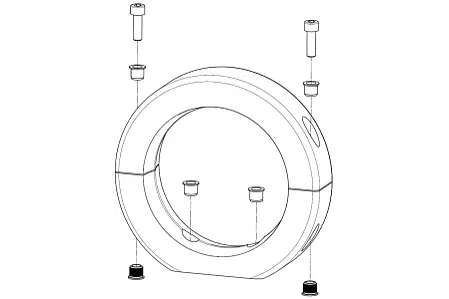 triflex R HD Anschlusselement ohne Zugentlastung