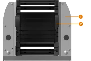 Cleanroom-compatible GLO.CR roller supports