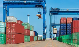 Energy chain systems in cranes