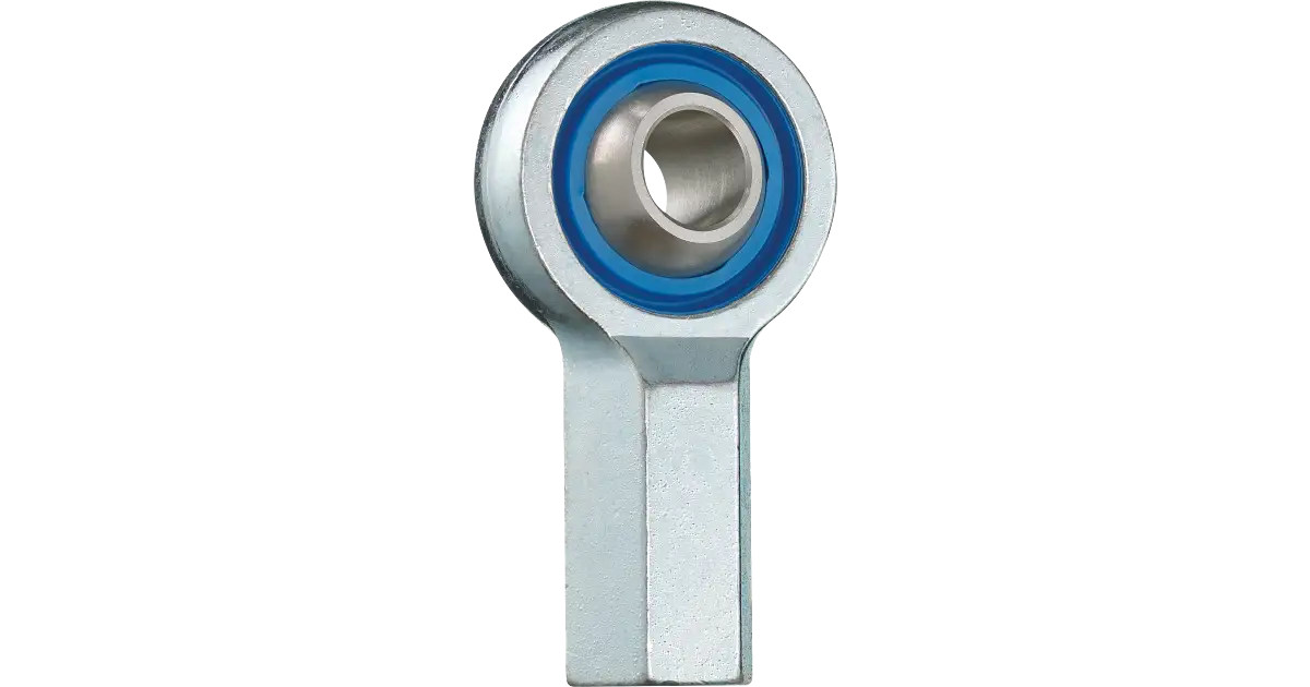 Rod end made of stainless steel with female thread, iglidur® A181