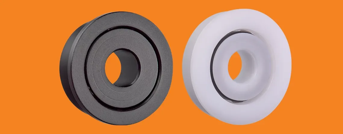 Rodamientos de bolas con brida con escudo