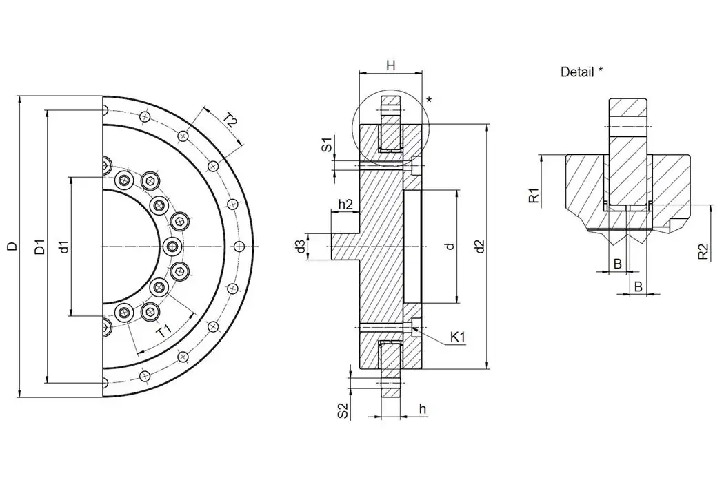 PRT-01-60-DP technical drawing