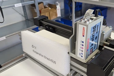 drylin ZLW in Markierungssystemen