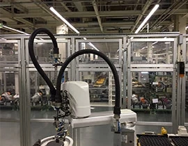 Aplicação vertical SCARA