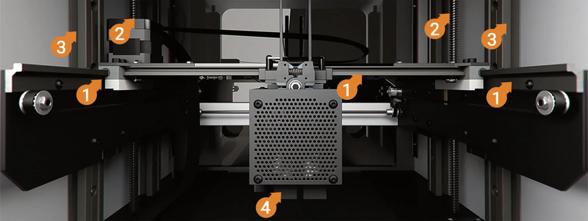 Utilización de una guía lineal en la impresora 3D