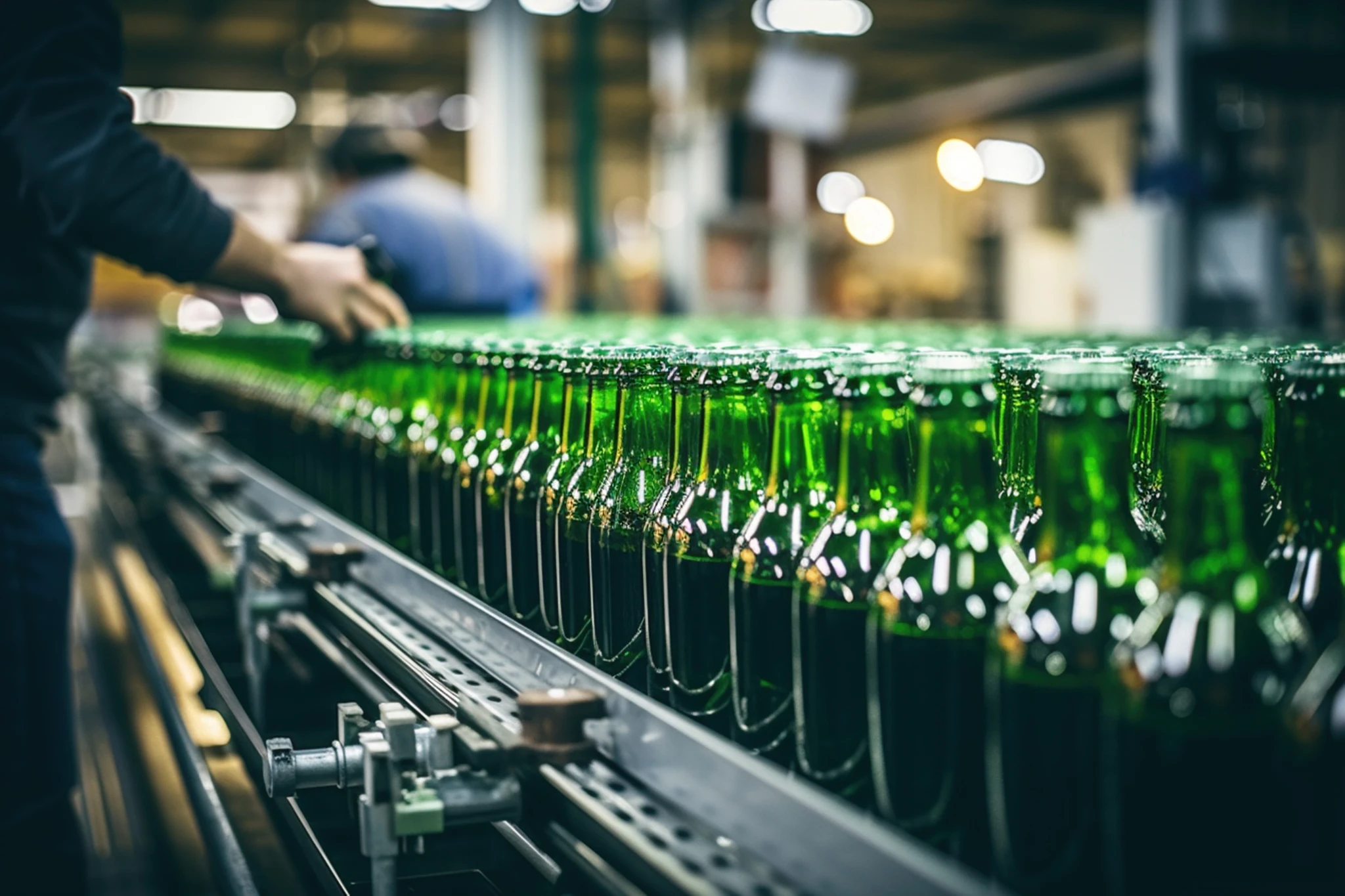 heineken bottling production and packaging lines with igubal self-aligning bearings