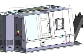 Stretch-bending machine