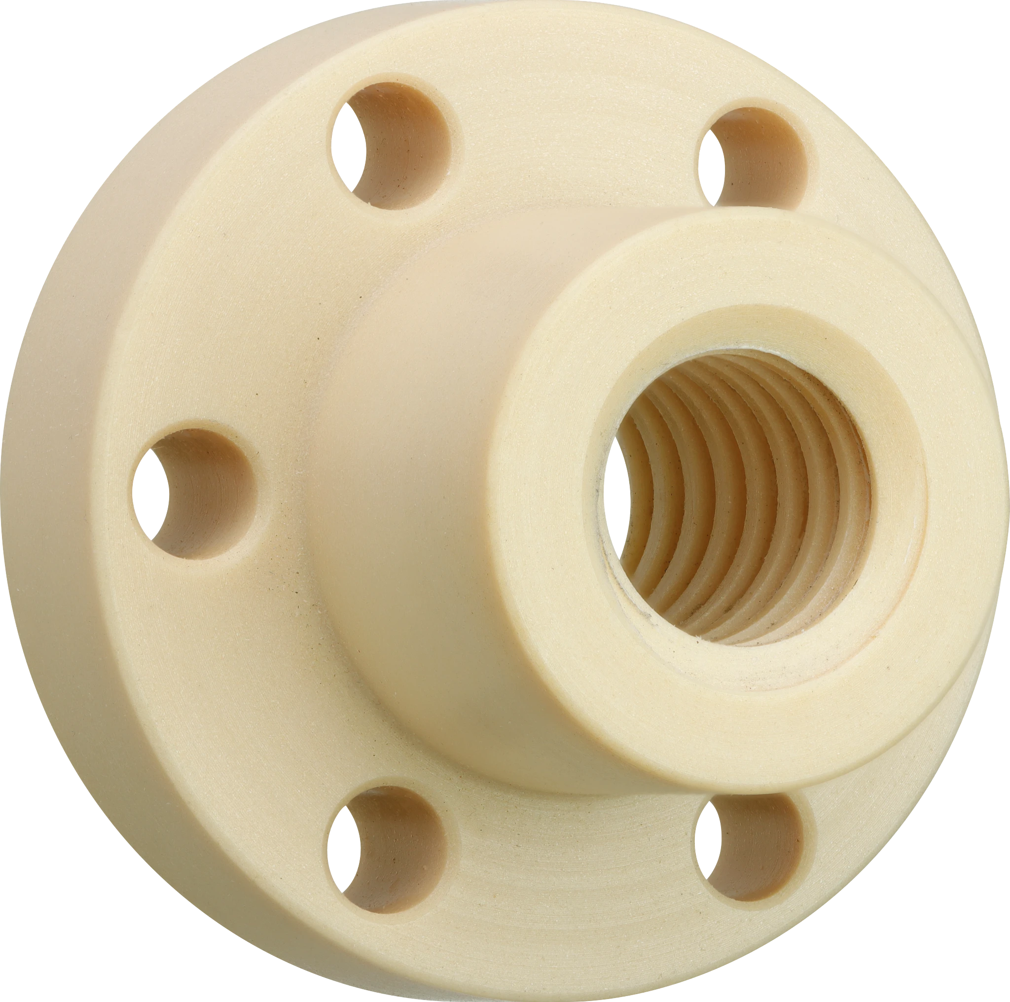 帶法蘭的 Drylin 梯形導螺母