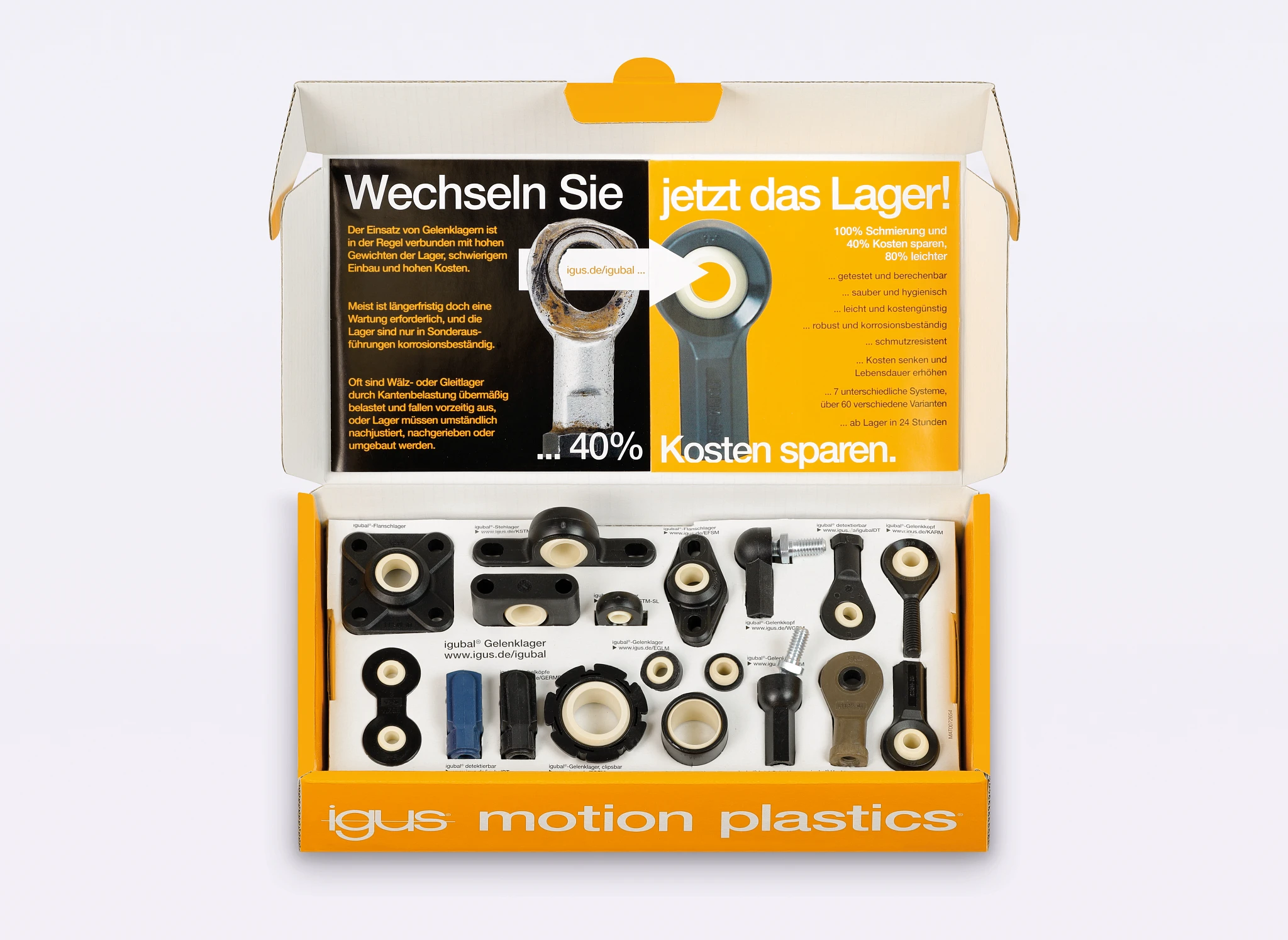 Caixa de amostras igubal