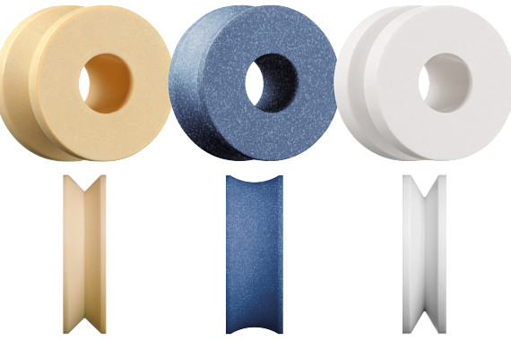 Guide rollers made of plastic: the alternative to metal