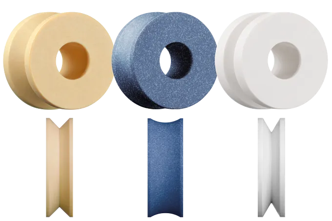 Guide Rod Plastic Guide rollers made of plastic: the alternative to metal