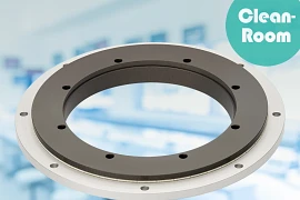 PRT slewing ring bearing suitable for cleanrooms