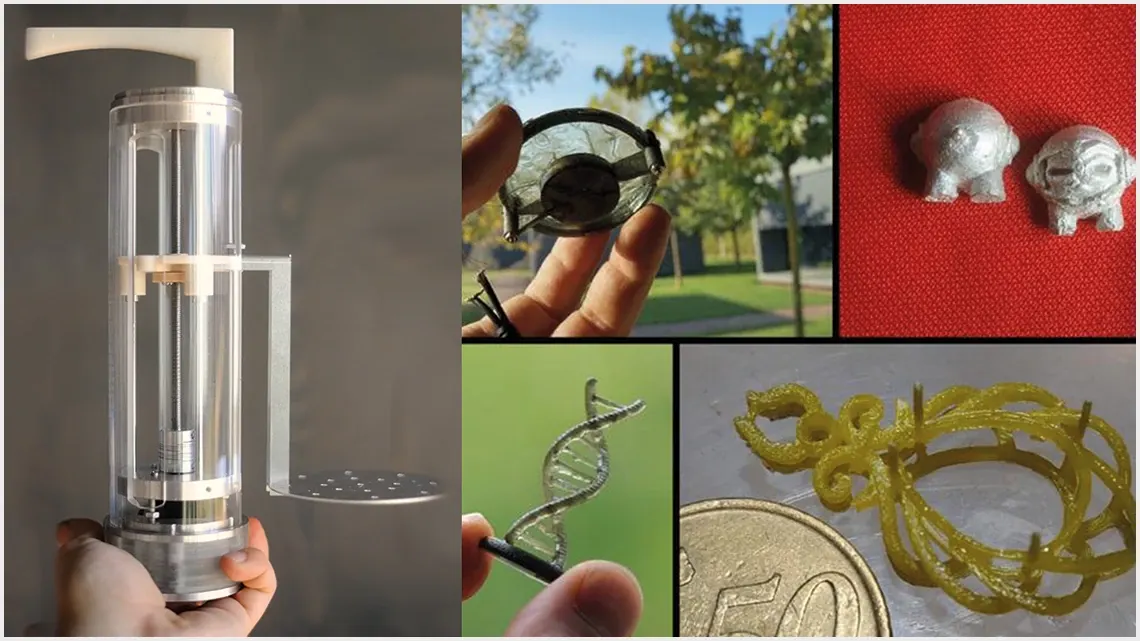 Impresión 3D en miniatura