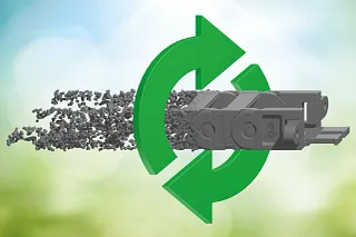 Sustainable material igumid CG LW offers comparable mechanical specifications at the same price as the previous E2.1 series