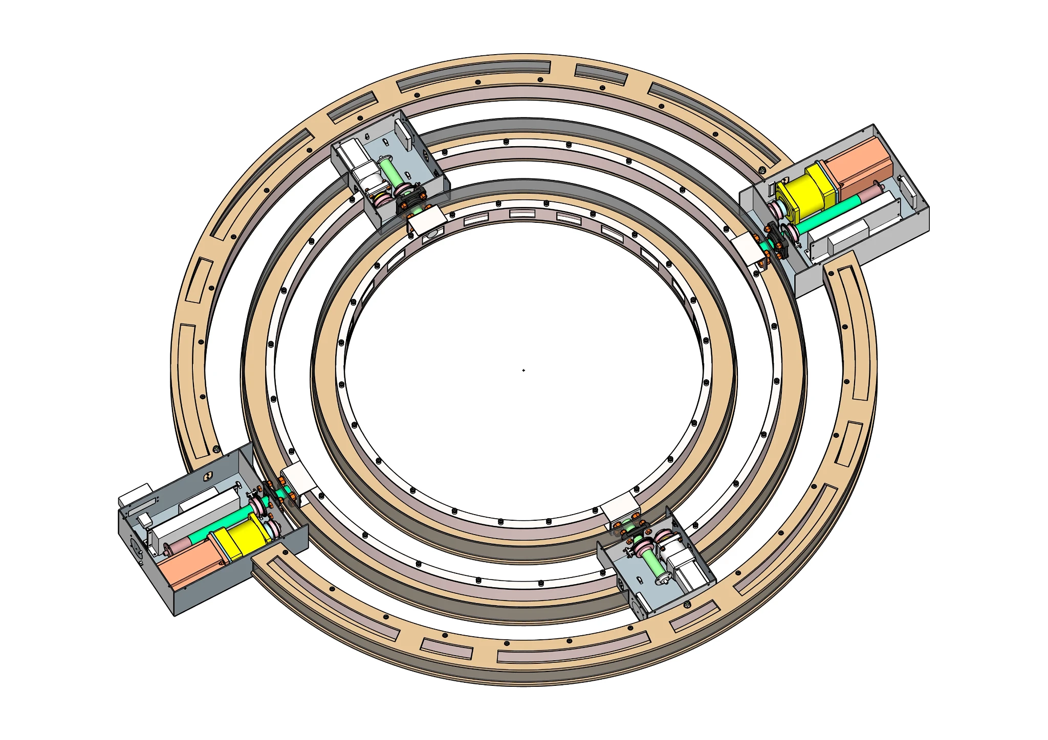 Esboço da instalação de luz giroscópica da Kellook