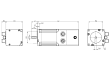 Silnik krokowy drylin® E ze złączem, enkoderem i hamulcem, NEMA 24