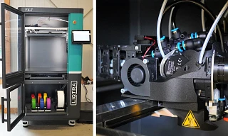 Multi-nozzle 3D printer from Liqtra