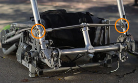 Spherical plain bearings in the JogAlong stroller igus