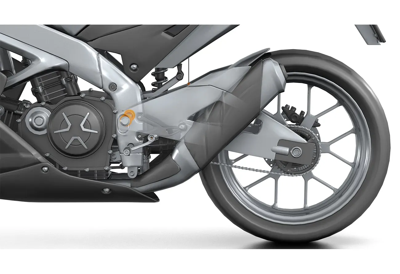 iglide® P en brazos basculantes traseros