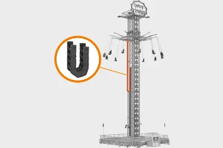 IGUS_3DSTILL_amusement_technology_tower_with_products