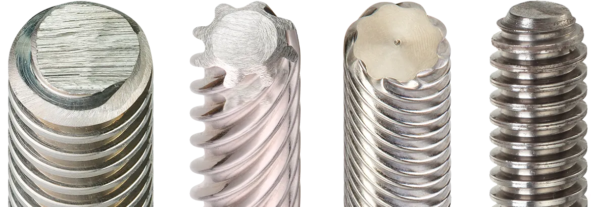 Panoramica barre filettate