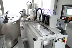Filling system in laboratory technology
