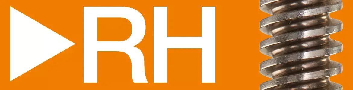 Threaded rod, high helix thread