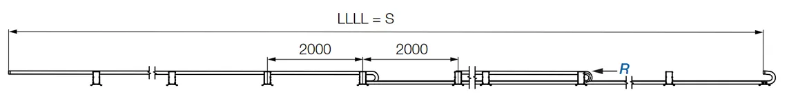 Cleanroom-compatible GLO.CR roller supports