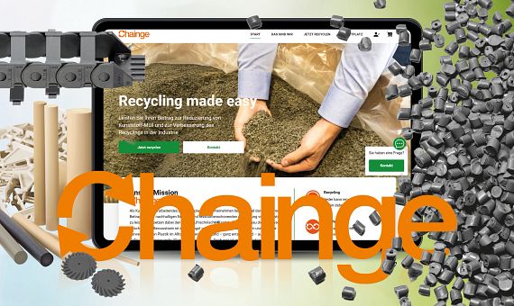 The igus Chainge platform: easy industrial plastic recycling