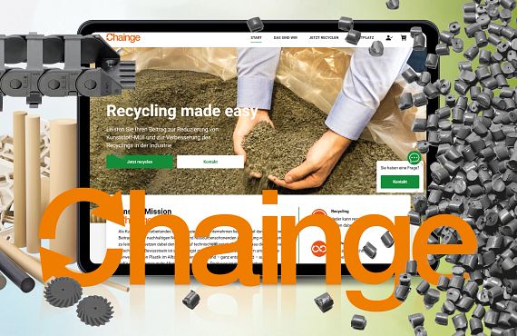 Recycling made easy thanks to chainge