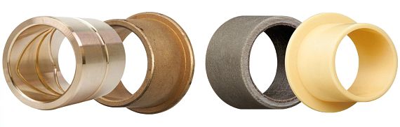 A comparison of different bearing types