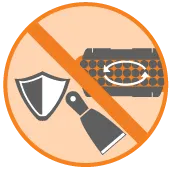 No shield, scrapers and circulation channels for balls necessary