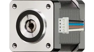 drylin® E lead screw stepper motors in installation size NEMA14