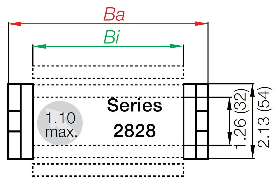 2828B.05.063.0 technical drawing