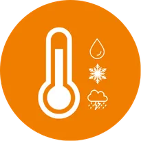 temperature of the operating environment