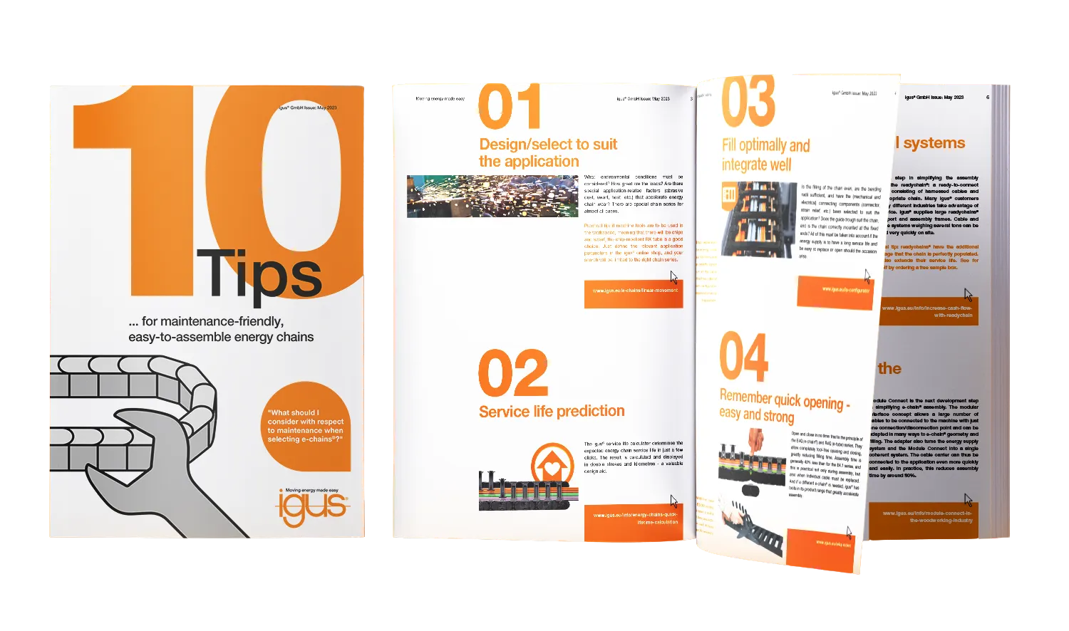 Tips for a maintenance-friendly energy chain