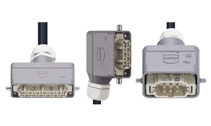 Harting Coding Plug Layout Example Control cables with original HARTING plug-type connectors