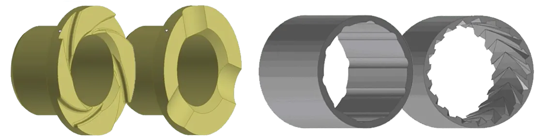 Special plain bearings