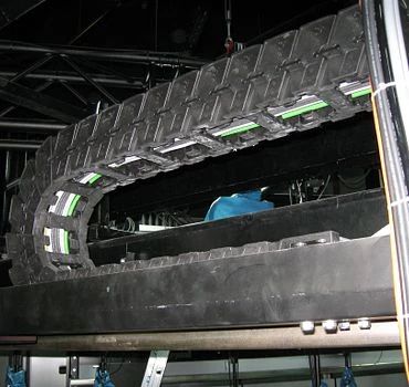 E6 series e-chain cable carrier in application