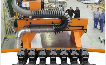 Trima Triebeser - Catene portacavi con traversini sagomati