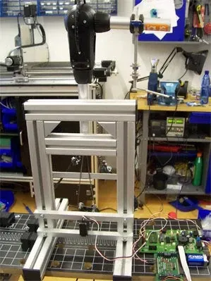 robolink® robot joint module in a pneumatic muscle