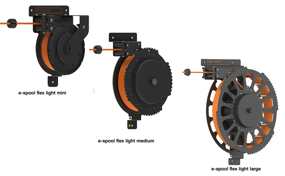 e-spool® flex light cable drum without slip ring | igus®