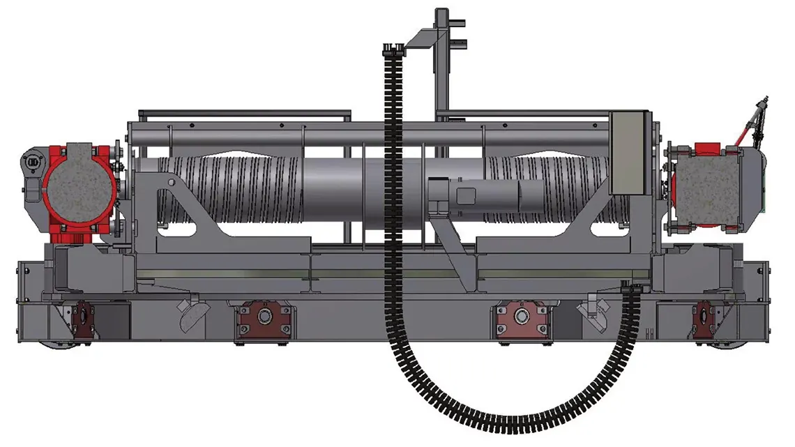 Traverse Scheffer Kran