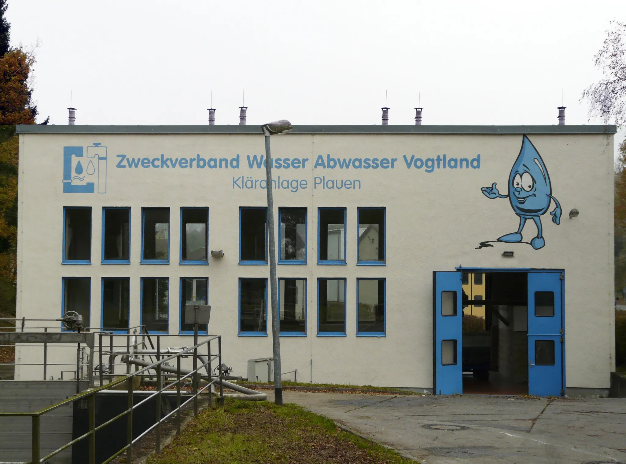 Plauen sewage treatment plant