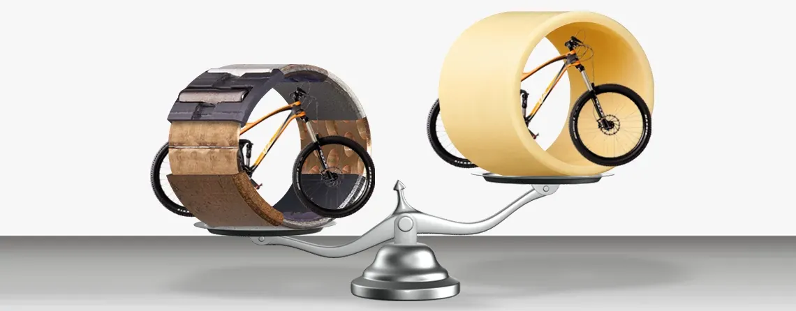 Cojinetes metálicos frente a cojinetes de fricción iglidur en la báscula