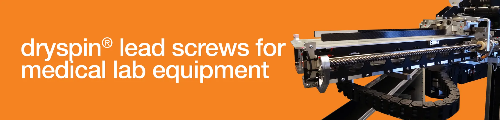 Banner dryspin con tornillo de plomo médico