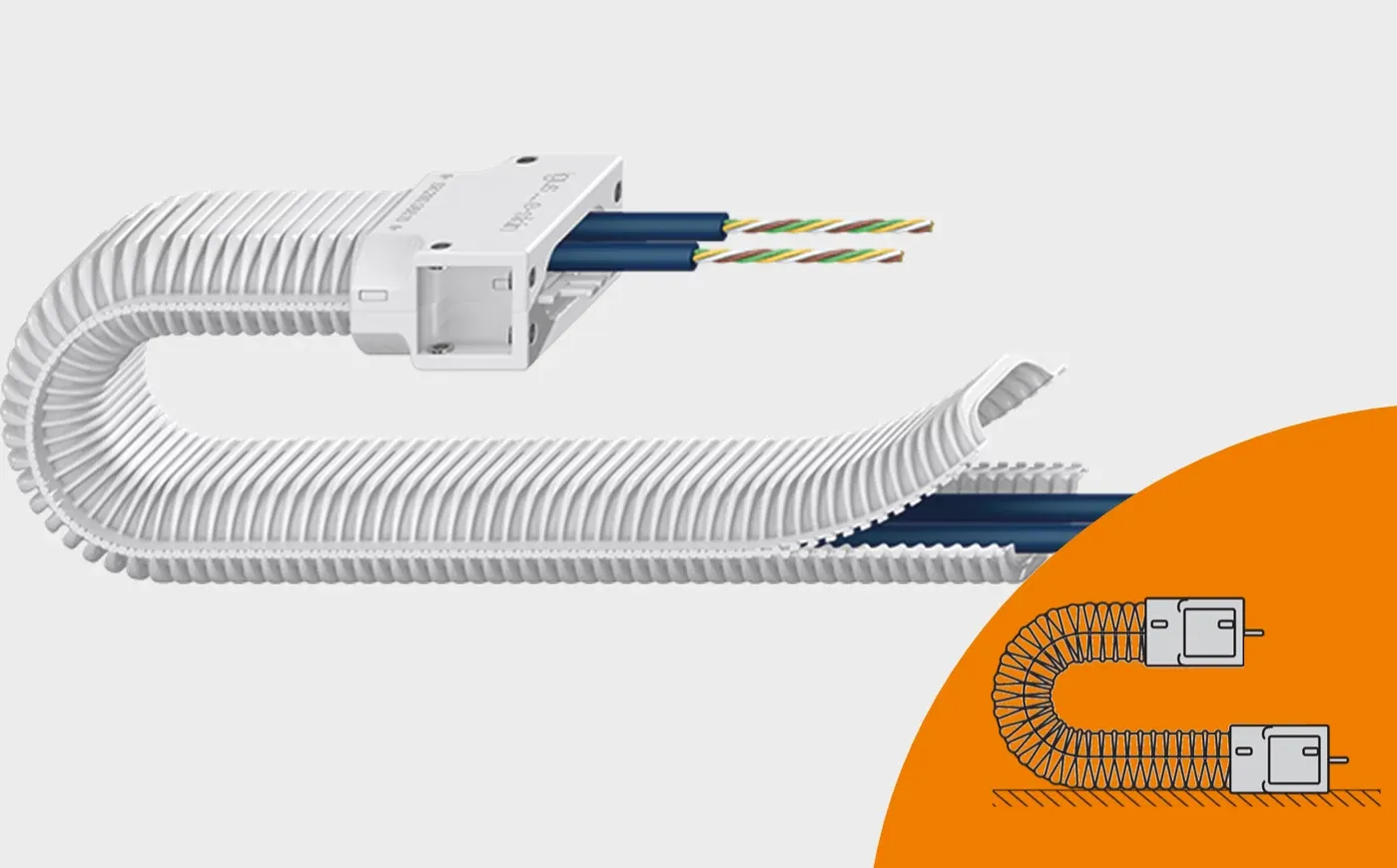 tubo corrugado e-skin SKS24